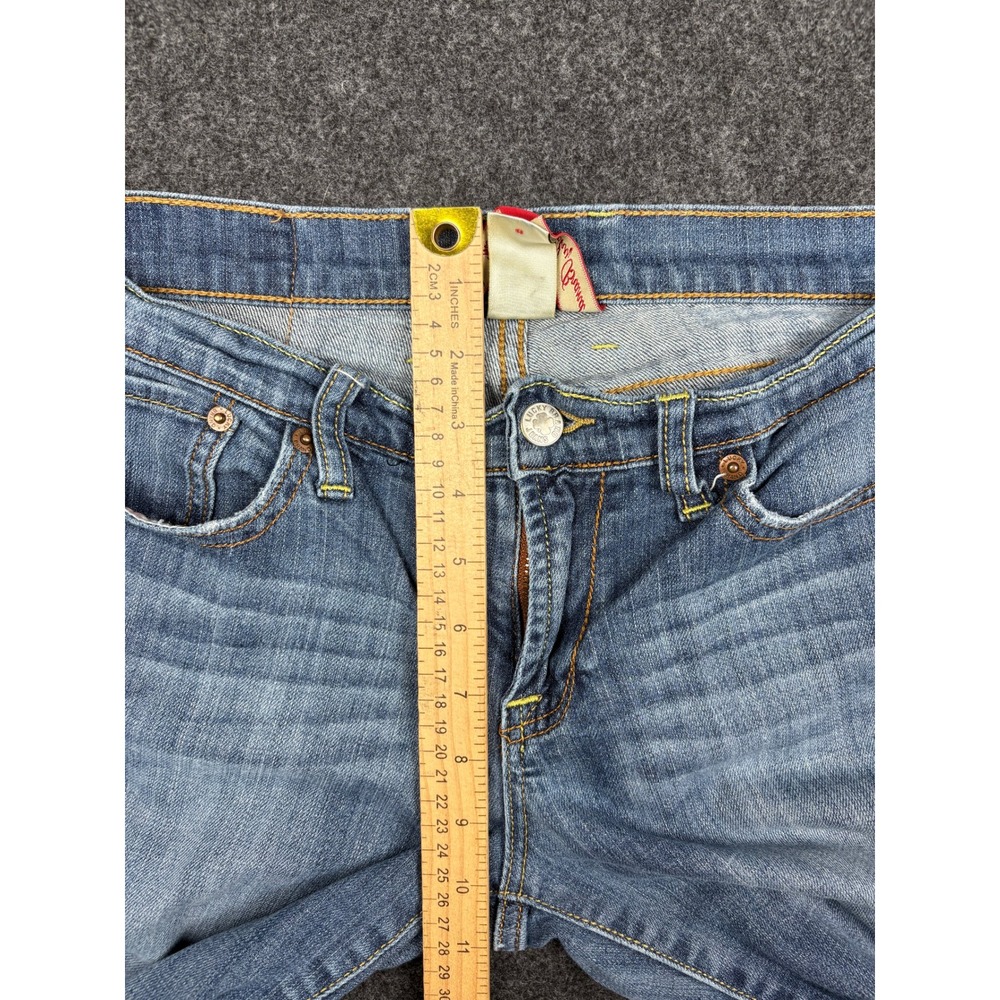Lucky Brand Sweet N Straight Jeans Womens 4/27 (27x31) Medium Wash Blue Denim - Picture 5 of 9
